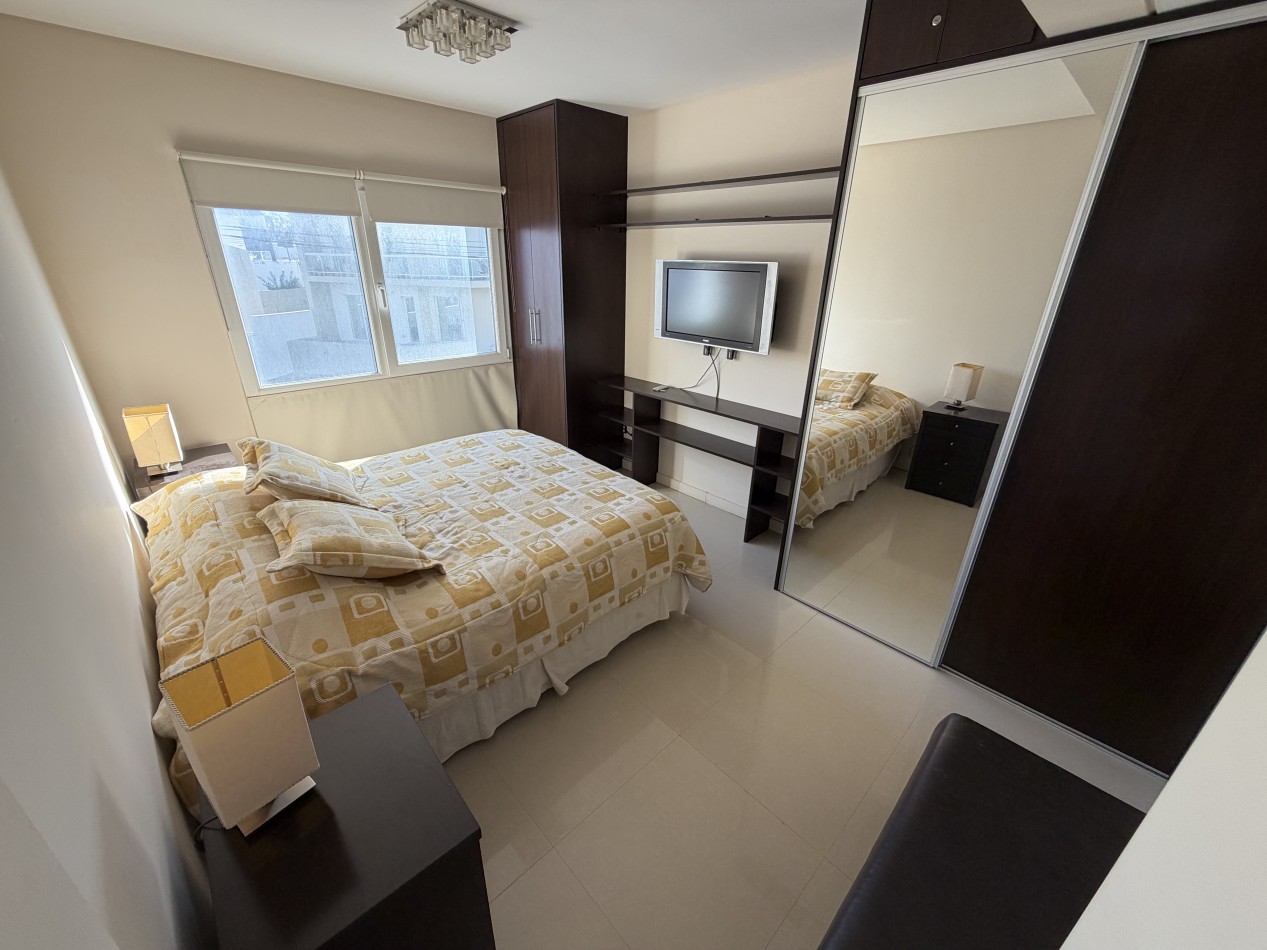 DEPTO DE 2 DORMITORIOS CON COCHERA Y PISCINA FRENTE AL MAR