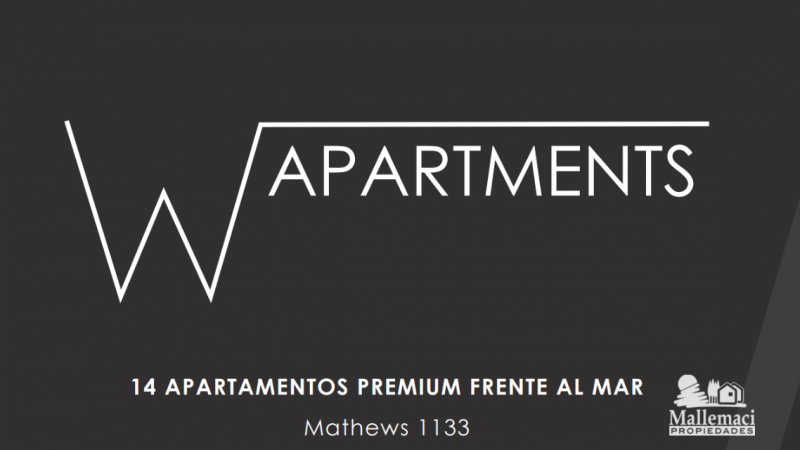 VENTA AL POZO - FRENTE AL MAR, EXCLUSIVAS UNIDADES DE 2 Y 3 AMBIENTES 