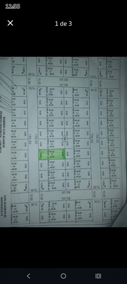 Terreno 626m2 - Los Alamos 3