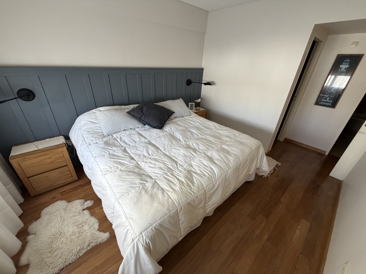 DEPTO DE CATEGORIA FRENTE AL MAR DE 2 DORMITORIOS CON COCHERA 