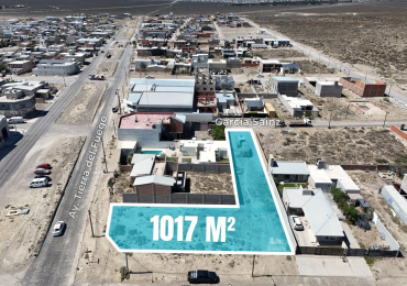 1017 M² EN 3 TERRENOS JUNTOS SOBRE AV. TIERRA DEL FUEGO