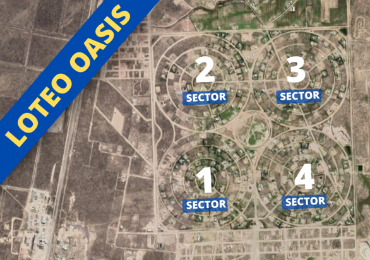 Loteo FRENTE AL AEROPUERTO con SERVICIOS